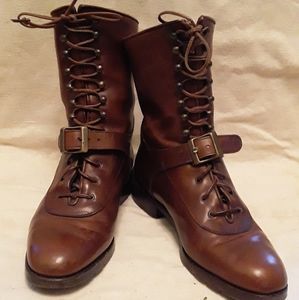 Joan & David monk strap boots